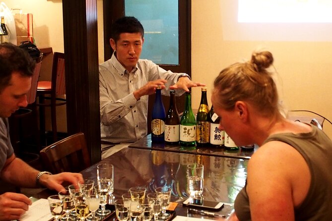 1.5-Hour Kyoto Insider Sake Experience with 7 Tastings & Pairings - A Private Room and a Small Group
