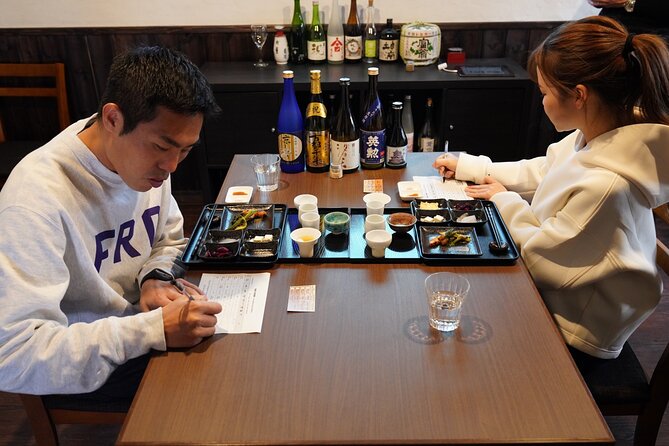 1.5-Hour Kyoto Insider Sake Experience with 7 Tastings & Pairings - Seven Sakes, One Clear Way to Compare Them