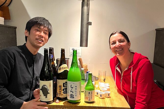 10 kinds Sake Tasting Experience in Tsukiji with local!! - Ten sakes, one useful introduction