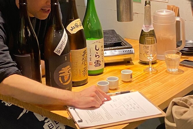10 kinds Sake Tasting Experience in Tsukiji with local!! - What you learn about sake labels