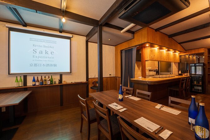 Advanced Kyoto Insider Sake Tasting Experience - A class for beginners and experienced drinkers