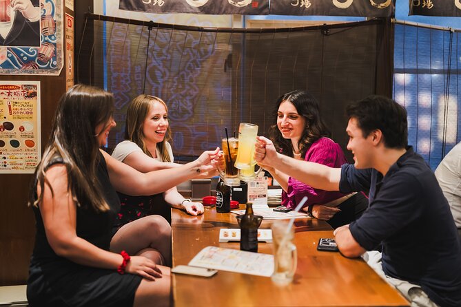 Best of Shinjuku: Izakaya Food Tour (4 Stops, 14+ Tastings) - Fourteen tastings and three drinks offer solid value