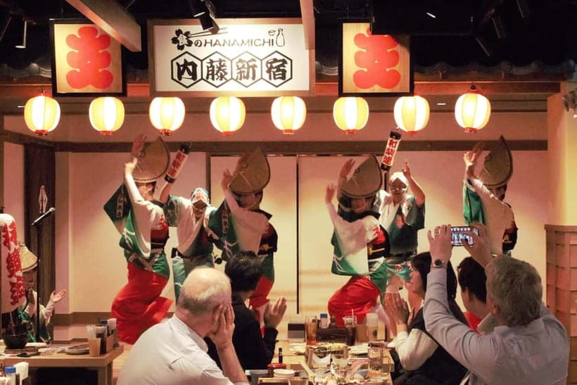 Bon Dance IZAKAYA in Shinjuku, Tokyo - How the $70 price compares