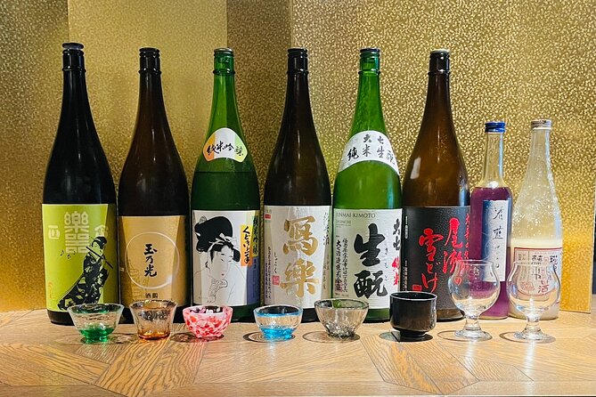 Casual Japanese SAKE tasting and snack experience in Kabukicho - Key points at a glance