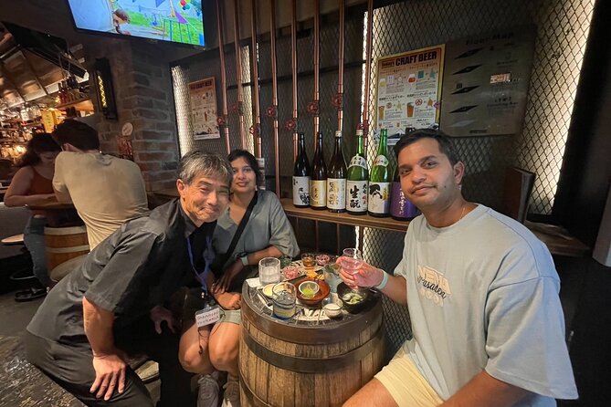 Casual Japanese SAKE tasting and snack experience in Kabukicho - The sweet finish with amazake