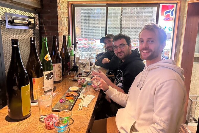 Casual Japanese SAKE tasting and snack experience in Kabukicho - Is $39.64 a fair price?