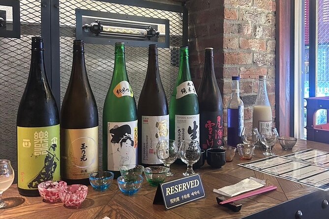 Casual Japanese SAKE tasting and snack experience in Kabukicho - Who will enjoy this most?