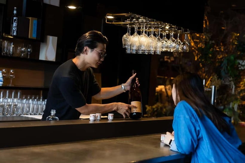 Ginza, Tokyo: Sake Experience with traditional vessels - Why the vessel matters as much as the sake
