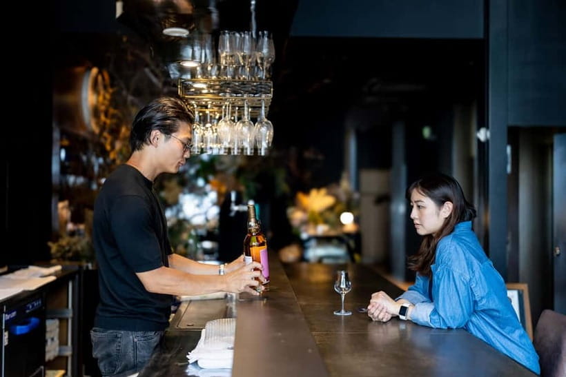 Ginza, Tokyo: Sake Experience with traditional vessels - What the praise tells you, and what it does not