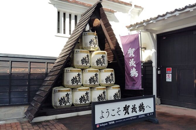Hiroshima Saijo Sake Tasting Guided Tour - 7 Breweries in 2 Hours - Kamotsuru, a polished opening taste