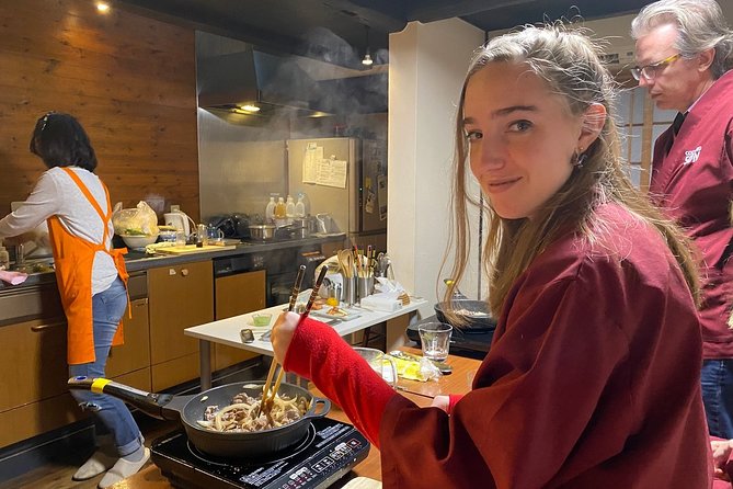 Izakaya Style Cooking Class - Eating the meal you prepared