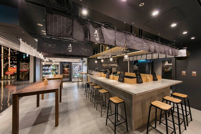 Japanese Sake & AI Leisurely Tasting Plan at Kubota Sake Bar - Location in Shibuya PARCO