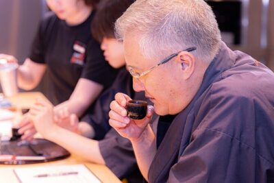 Japanese Sake Tasting & Wagyu Sukiyaki Cooking Class in Tokyo