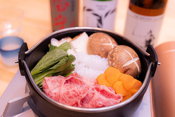 Japanese Sake Tasting & Wagyu Sukiyaki Cooking Class in Tokyo - A two-hour schedule that works well before an afternoon of sightseeing