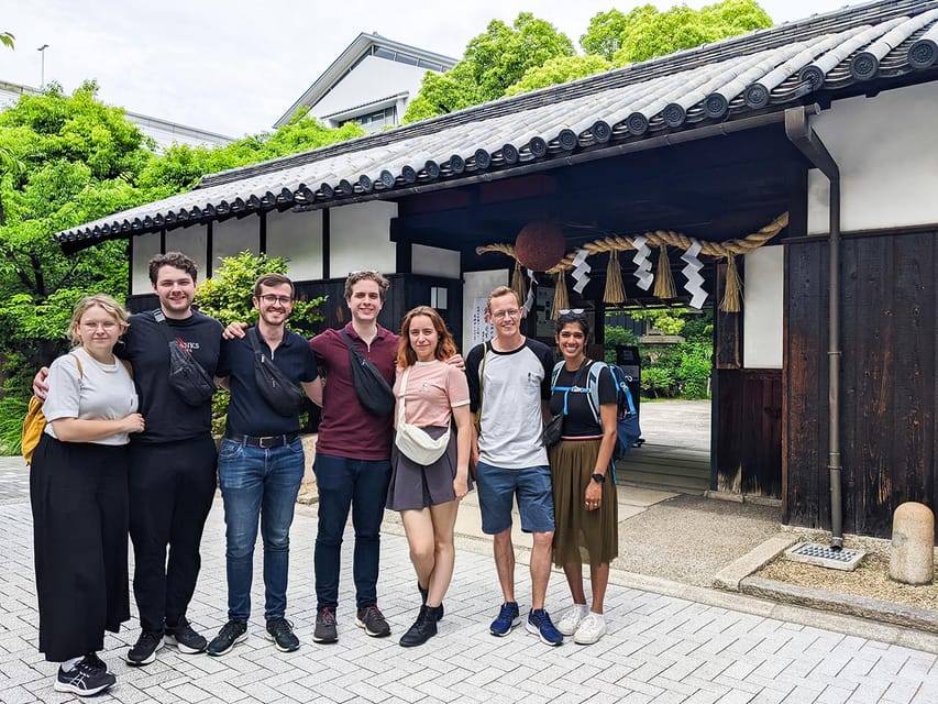 Kobe: Guided Sake Breweries Tour with Tastings - Walking, shopping, and the finish at Uozaki