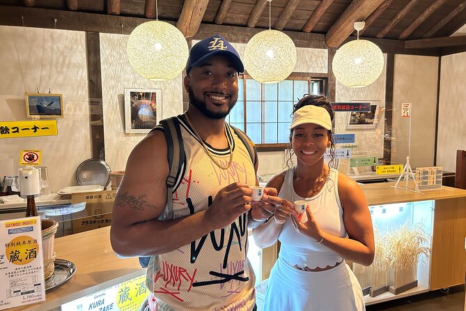 KOBE Sake brewery PRIVATE walking tour with Local guide - Sakuramasamune offers a pause from the walking
