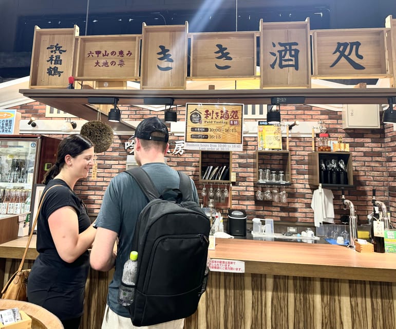 Kobe: Sake Brewery Tour with Tasting Sake - Kiku-Masamune: comparing a second brewing style