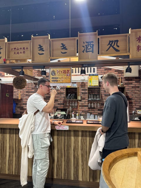 Kobe: Sake Brewery Tour with Tasting Sake - The tasting: what is included and what costs extra