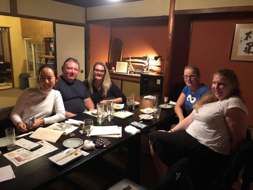 Kyoto: Foodie Night Tour in Gion with 9 dishes + 6 Sake - The second food stop and the risk of uneven value