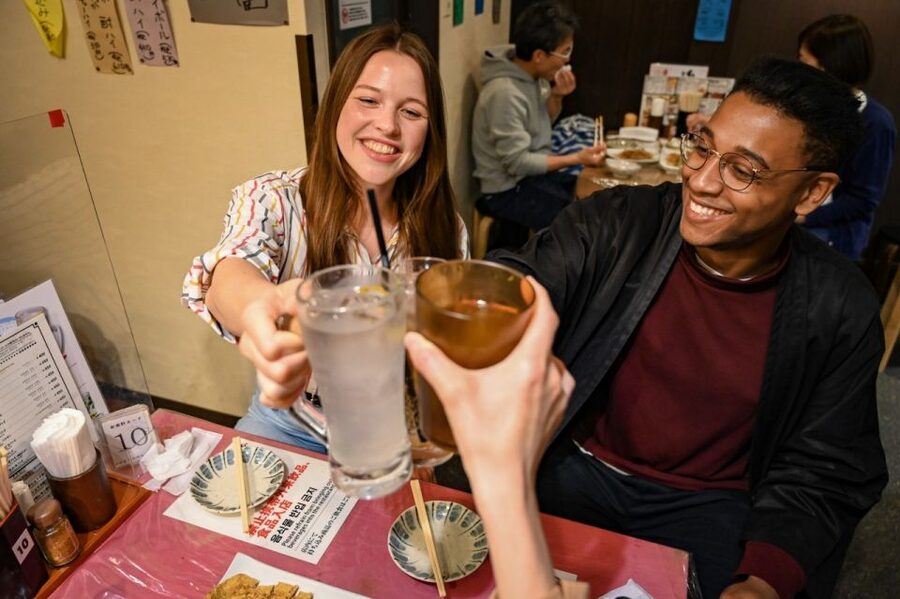Kyoto: Izakaya Food Tour with Local Guide - Station bars show Kyoto after work