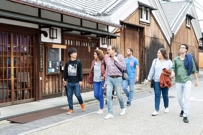 KYOTO Sake Tasting Tour at Local Breweries(tasting fee included) - A Garden, Food Court, and Sake Bar