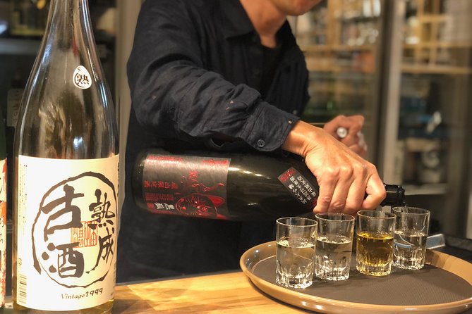 Luxury Tokyo Sake, Cocktail, Whisky and Pairing Tour - Meeting in Shimbashi beside Fuji Soba