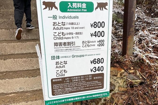 Nagano: Snow Monkey and Zenkoji Temple Free Sake Taste Day Tour - Private transport and the guide question