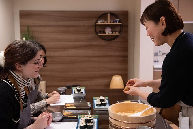 Nishiki Market, Private Sushi class & Sake Tasting in Townhouse - Start with Kyoto’s Kitchen at Nishiki Market