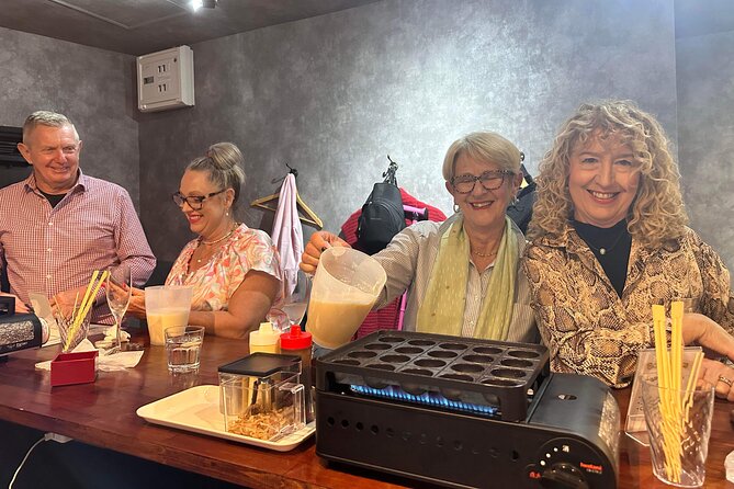 Osaka Sake Tasting & Takoyaki Cooking Experience - What the Two-Hour Schedule Feels Like