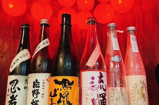 Private sake pairing@ancient underground - Tasting at Least Five Kinds of Sake