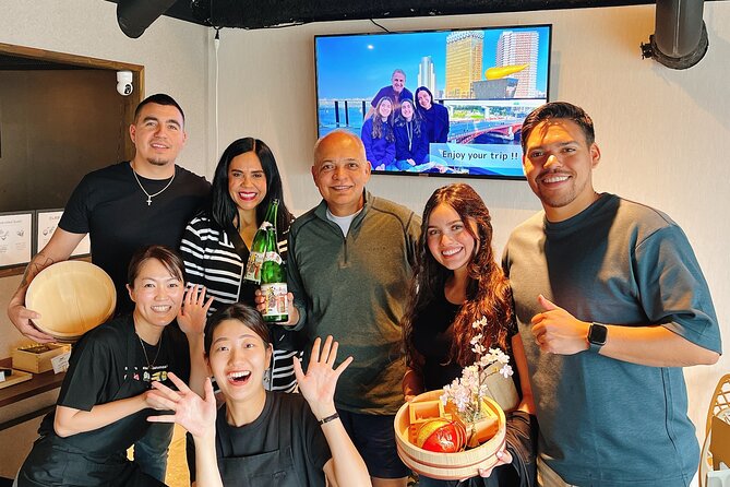 Ramen and Sushi Cooking Class with Sake Pairing Set in Tokyo - Sake pairing with the meal