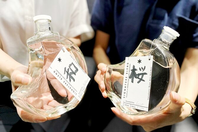 Sake Blending Experience : Craft Your Own Signature Sake - Creating your own signature blend