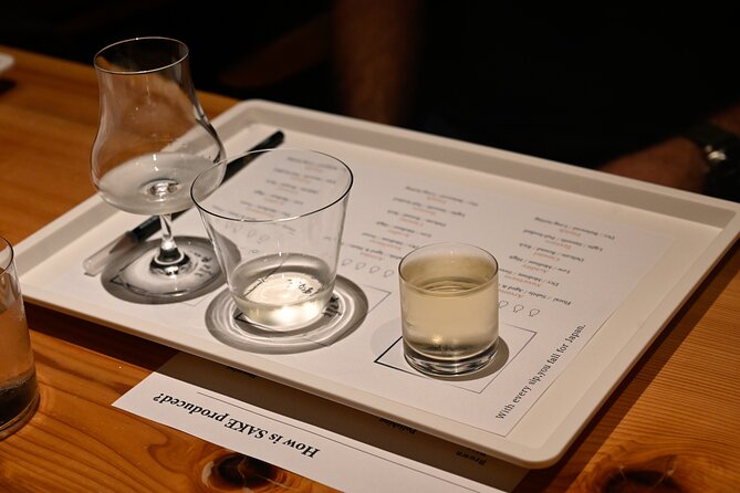 Sake "Omakase" in Osaka : Guided Tasting by a Active Sake brewer - Who Will Get the Most from This Tasting?