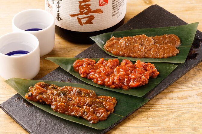 Sake Pairing Workshop with Japanese Food in Shinjuku - Miso-butter dishes and fuller sake