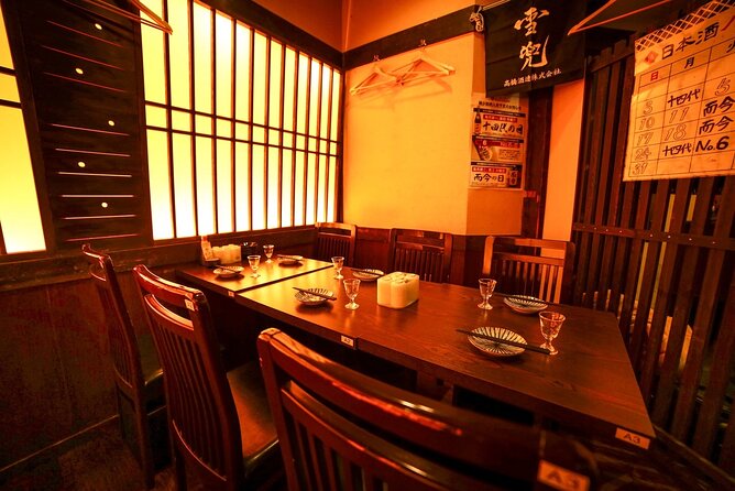 Sake Pairing Workshop with Japanese Food in Shinjuku - A compact schedule in central Shinjuku