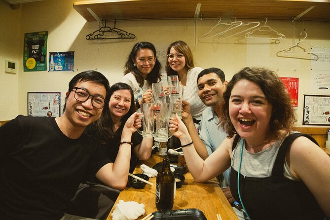 Shinjuku Izakaya and Golden Gai Bar Hopping Tour - The all-you-can-drink stop and the real meal