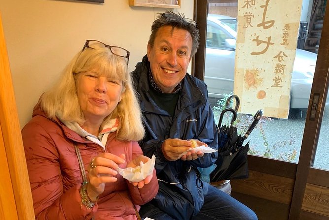 Special Food and Sake Factory Tour in Takayama - Making your own rice cracker