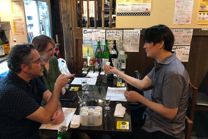 Tasting All Types of Sake with Sommelier - Why this Shinjuku sake tasting is useful