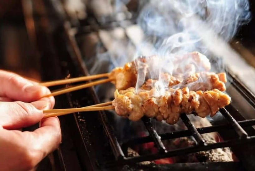 Tokyo: Izakaya Bar at Bistro Fukumimi, Ginza Corridor - Twelve skewers for serious appetites