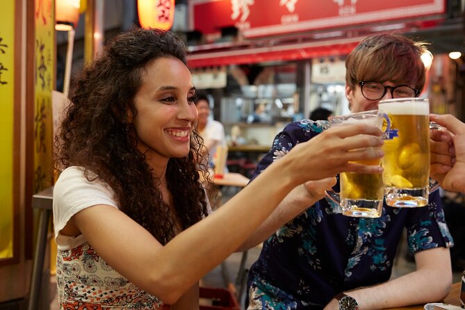 Tokyo: Live Shamisen guitar and Izakaya Experience - Walking Nakamise-dori after the shops quiet down