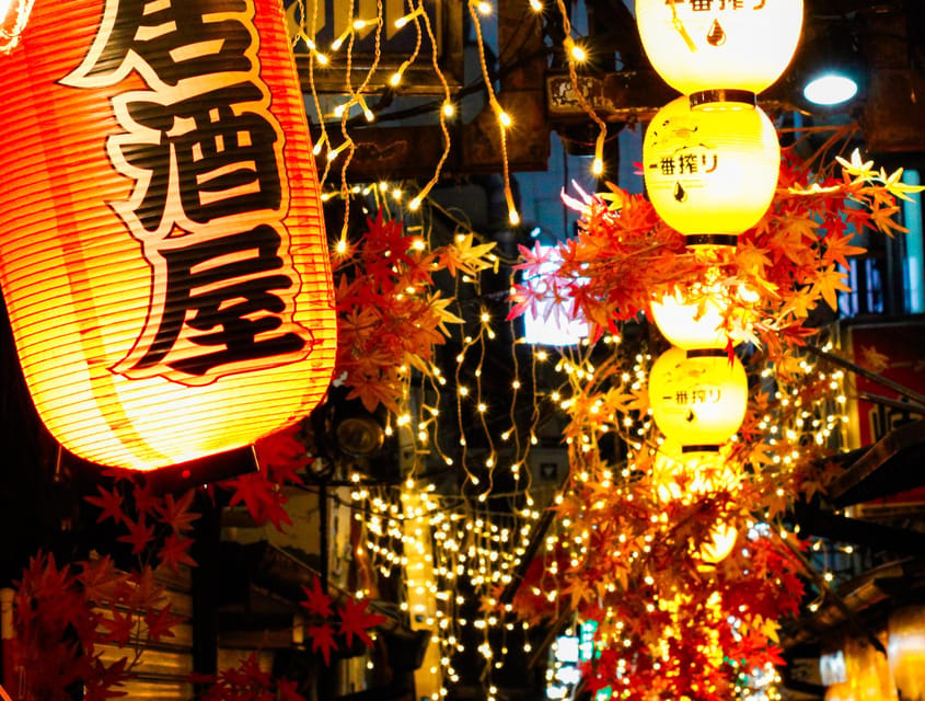Tokyo: Night tour of bars and izakayas in Shinjuku - English / Spanish - Golden Gai: one hour in tiny bars