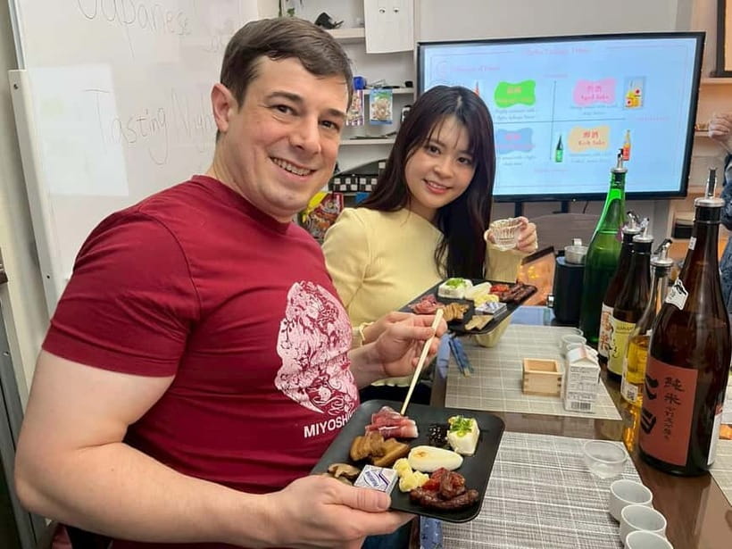 Tokyo Sake Tasting with a Pro: Find Your Perfect Sake - Light snacks make the tasting more useful